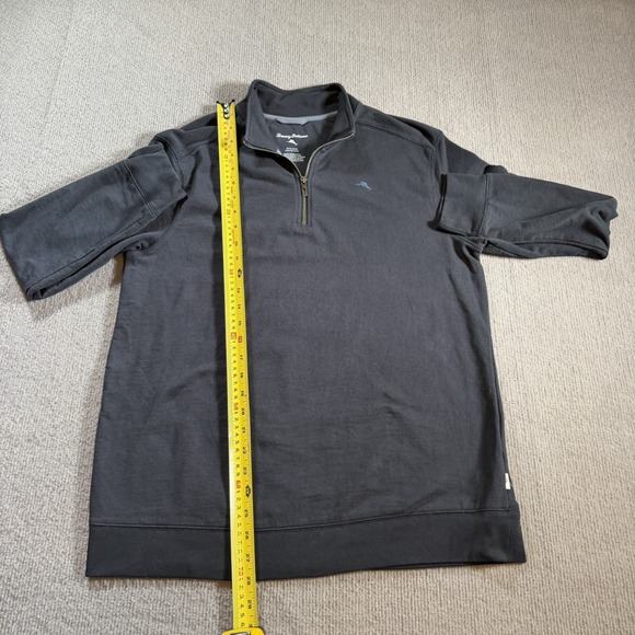 Tommy Bahama Blue Relax Antiqua Cove 1/4 Zip Pullover Sweater. Men's XL - Picture 5 of 6